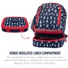 image:imageBentgo 2in1 Backpack amp Insulated Lunch Bag Set With Kids Prints Lunch Box Space Rockets