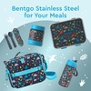 image:imageBentgo 2in1 Backpack amp Insulated Lunch Bag Set With Stainless Steel Water Bottle Dinosaur