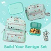 image:imageBentgo Chill Kids Aqua and Chill Mini Crisp Grays Lunch Box Set