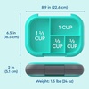 image:imageBentgo Chill Kids Electric Aqua and Chill Max Fog amp Deep Teal Lunch Box Set