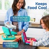 image:imageBentgo Chill Kids Electric Aqua and Chill Mini Lilac Mist Lunch Box Set