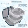 image:imageBentgo Chill Kids Gray and Chill Max Fog amp Deep Teal Lunch Box Set