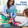 image:imageBentgo Chill Kids GreenNavy and Chill Mini Crisp Grays Lunch Box Set