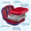 image:imageBentgo Chill Kids RedRoyal and Chill Mini Seaside Papaya Lunch Box Set
