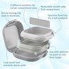image:imageBentgo Chill Set With Max Bone amp Glacier Blue and Mini Lunch Box Crisp Grays