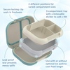 image:imageBentgo Chill Set With Max Bone amp Glacier Blue and Mini Lunch Box Crisp Grays