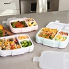 image:imageBentgo Fresh 3Pack Meal Prep Lunch Box Set with 3Compartment Trays  LeakProof Lunch Box Removable Divider BPAFree Microwave Freezer amp DishwasherSafe Portion Control