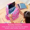image:imageBentgo Kids 14 Backpack Set With Kids Prints Lunch Box Rainbows and Butterflies