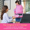 image:imageBentgo Kids 2in1 Backpack amp Insulated Lunch Bag Set Water Bottle  New amp Improved 2023 Rainbows and Butterflies