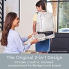 image:imageBentgo Kids 5Compartment Lunch Box Set With Insulated Lunch Bag and 2in1 Backpack amp Insulated Lunch Bag Glitter Edition  Silver