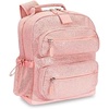 image:imageBentgo Kids 5Compartment Lunch Box Set With Insulated Lunch Bag and Lightweight 14 Kids Backpack Glitter Edition  Petal Pink