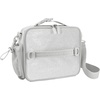 image:imageBentgo Kids 5Compartment Lunch Box Set With Insulated Lunch Bag and Lightweight 14 Kids Backpack Glitter Edition  Silver