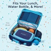 image:imageBentgo Kids 5Compartment Lunch Box With Insulated Lunch Bag  Confetti Edition  Abyss Blue