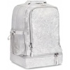 image:imageBentgo Kids 5Compartment Lunch Box With Kids 2in1 Backpack amp Insulated Lunch Bag Glitter Edition  Silver