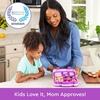 image:imageBentgo Kids Bento Lunch Box 5Compartment LeakProof Kids Utensils  DropProof Removable Tray Microwave Freezer amp Dishwasher Safe BPAFree Purple
