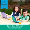 image:imageBentgo Kids Chill Lunch Box GreenNavy With Kids Water Bottle  New amp Improved 2023 Blue