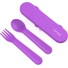 image:imageBentgo Kids Chill Lunch Box With Kids Reusable Plastic Utensils Purple
