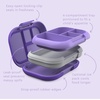 image:imageBentgo Kids Chill Lunch Box With Kids Reusable Plastic Utensils Purple