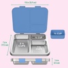 image:imageBentgo Kids Insulated Lunch Bag and Stainless Steel Lunch Box Set Rainbows amp Butterflies