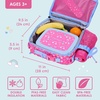 image:imageBentgo Kids Insulated Lunch Bag and Stainless Steel Lunch Box Set Rainbows amp Butterflies