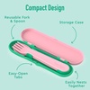image:imageBentgo Kids Prints 5Compartment BentoStyle Kids Lunch Box Set with Reusable Plastic Utensils Tropical