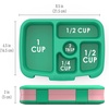 image:imageBentgo Kids Prints 5Compartment BentoStyle Kids Lunch Box Set with Reusable Plastic Utensils Tropical