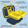 image:imageBentgo Kids Prints LeakProof 5Compartment BentoStyle Kids Lunch Box  Ideal Portion Sizes for Ages 37 Durable DropProof Dishwasher Safe PFAS amp BPAFree Materials NEW Ballet amp BowsSpace