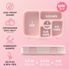image:imageBentgo Kids Prints LeakProof 5Compartment BentoStyle Kids Lunch Box  Ideal Portion Sizes for Ages 37 Durable DropProof Dishwasher Safe PFAS amp BPAFree Materials NEW Ballet amp BowsBallet  Bows
