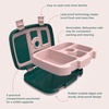 image:imageBentgo Kids Prints LeakProof 5Compartment BentoStyle Kids Lunch Box  Ideal Portion Sizes for Ages 37 Durable DropProof Dishwasher Safe PFAS amp BPAFree Materials NEW Ballet amp BowsGreen Rainbow