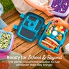 image:imageBentgo Kids Prints LeakProof 5Compartment BentoStyle Kids Lunch Box  Ideal Portion Sizes for Ages 37 Durable DropProof Dishwasher Safe PFAS amp BPAFree Materials NEW Ballet amp BowsMermaid Scales