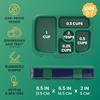 image:imageBentgo Kids Prints LeakProof 5Compartment BentoStyle Kids Lunch Box  Ideal Portion Sizes for Ages 37 Durable DropProof Dishwasher Safe PFAS amp BPAFree Materials NEW Ballet amp BowsDragons  Knights