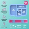 image:imageBentgo Kids Prints LeakProof 5Compartment BentoStyle Kids Lunch Box  Ideal Portion Sizes for Ages 37 Durable DropProof Dishwasher Safe PFAS amp BPAFree Materials NEW Ballet amp BowsRainbows and Butterflies