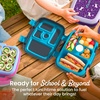 image:imageBentgo Kids Prints LeakProof 5Compartment BentoStyle Kids Lunch Box  Ideal Portion Sizes for Ages 37 Durable DropProof Dishwasher Safe PFAS amp BPAFree Materials NEW Ballet amp BowsFairies
