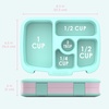 image:imageBentgo Kids Prints LeakProof 5Compartment BentoStyle Kids Lunch Box  Ideal Portion Sizes for Ages 37 Durable DropProof Dishwasher Safe PFAS amp BPAFree Materials NEW Ballet amp BowsLeopard
