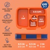 image:imageBentgo Kids Prints LeakProof 5Compartment BentoStyle Kids Lunch Box  Ideal Portion Sizes for Ages 37 Durable DropProof Dishwasher Safe PFAS amp BPAFree Materials NEW Ballet amp BowsSports