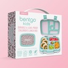 image:imageBentgo Kids Prints LeakProof 5Compartment BentoStyle Kids Lunch Box  Ideal Portion Sizes for Ages 37 Durable DropProof Dishwasher Safe PFAS amp BPAFree Materials NEW Ballet amp BowsLeopard