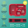 image:imageBentgo Kids Prints LeakProof 5Compartment BentoStyle Kids Lunch Box  Ideal Portion Sizes for Ages 37 Durable DropProof Dishwasher Safe PFAS amp BPAFree Materials NEW Ballet amp BowsSssnakes