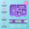 image:imageBentgo Kids Prints LeakProof 5Compartment BentoStyle Kids Lunch Box  Ideal Portion Sizes for Ages 37 Durable DropProof Dishwasher Safe PFAS amp BPAFree Materials NEW Ballet amp BowsMermaids in the Sea