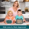 image:imageBentgo Kids Prints LeakProof 5Compartment BentoStyle Kids Lunch Box  Ideal Portion Sizes for Ages 37 Durable DropProof Dishwasher Safe PFAS amp BPAFree Materials NEW Ballet amp BowsTrains