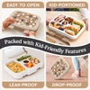 image:imageBentgo Kids Prints LeakProof 5Compartment BentoStyle Kids Lunch Box  Ideal Portion Sizes for Ages 37 Durable DropProof Dishwasher Safe PFAS amp BPAFree Materials NEW Ballet amp BowsSpots  Dots