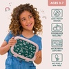 image:imageBentgo Kids Prints LeakProof 5Compartment BentoStyle Kids Lunch Box  Ideal Portion Sizes for Ages 37 Durable DropProof Dishwasher Safe PFAS amp BPAFree Materials NEW Ballet amp BowsGreen Rainbow