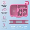 image:imageBentgo Kids Prints LeakProof 5Compartment BentoStyle Kids Lunch Box  Ideal Portion Sizes for Ages 37 Durable DropProof Dishwasher Safe PFAS amp BPAFree Materials NEW Ballet amp BowsBlooming Floral