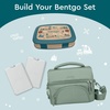 image:imageBentgo Kids Prints LeakProof 5Compartment BentoStyle Kids Lunch Box  Ideal Portion Sizes for Ages 37 Durable DropProof Dishwasher Safe PFAS amp BPAFree Materials NEW Ballet amp BowsTrains
