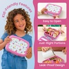 image:imageBentgo Kids Prints LeakProof 5Compartment BentoStyle Kids Lunch Box  Ideal Portion Sizes for Ages 37 Durable DropProof Dishwasher Safe PFAS amp BPAFree Materials NEW Ballet amp BowsBlooming Floral