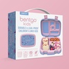 image:imageBentgo Kids Prints LeakProof 5Compartment BentoStyle Kids Lunch Box  Ideal Portion Sizes for Ages 37 Durable DropProof Dishwasher Safe PFAS amp BPAFree Materials NEW Ballet amp BowsLavender Galaxy