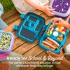 image:imageBentgo Kids Prints LeakProof 5Compartment BentoStyle Kids Lunch Box  Ideal Portion Sizes for Ages 37 Durable DropProof Dishwasher Safe PFAS amp BPAFree Materials NEW Ballet amp BowsTropical