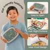 image:imageBentgo Kids Prints LeakProof 5Compartment BentoStyle Kids Lunch Box  Ideal Portion Sizes for Ages 37 Durable DropProof Dishwasher Safe PFAS amp BPAFree Materials NEW Ballet amp BowsDino Fossils