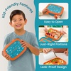 image:imageBentgo Kids Prints LeakProof 5Compartment BentoStyle Kids Lunch Box  Ideal Portion Sizes for Ages 37 Durable DropProof Dishwasher Safe PFAS amp BPAFree Materials NEW Ballet amp BowsPlanes