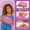 image:imageBentgo Kids Prints LeakProof 5Compartment BentoStyle Kids Lunch Box  Ideal Portion Sizes for Ages 37 Durable DropProof Dishwasher Safe PFAS amp BPAFree Materials NEW Ballet amp BowsFairies