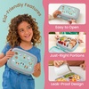 image:imageBentgo Kids Prints LeakProof 5Compartment BentoStyle Kids Lunch Box  Ideal Portion Sizes for Ages 37 Durable DropProof Dishwasher Safe PFAS amp BPAFree Materials NEW Ballet amp BowsPuppy Love